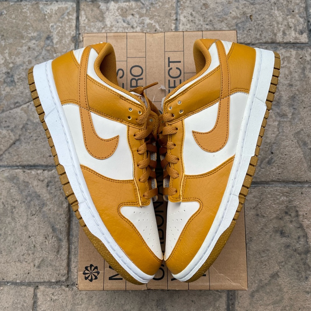 Nike Dunk Low Next Nature ‘Phantom Gold Suede’